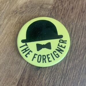 70's The Foreigner Pin